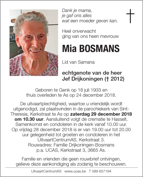 Mia Bosmans