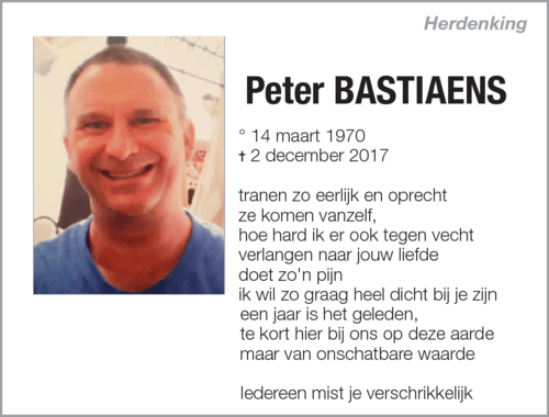Peter Bastiaens