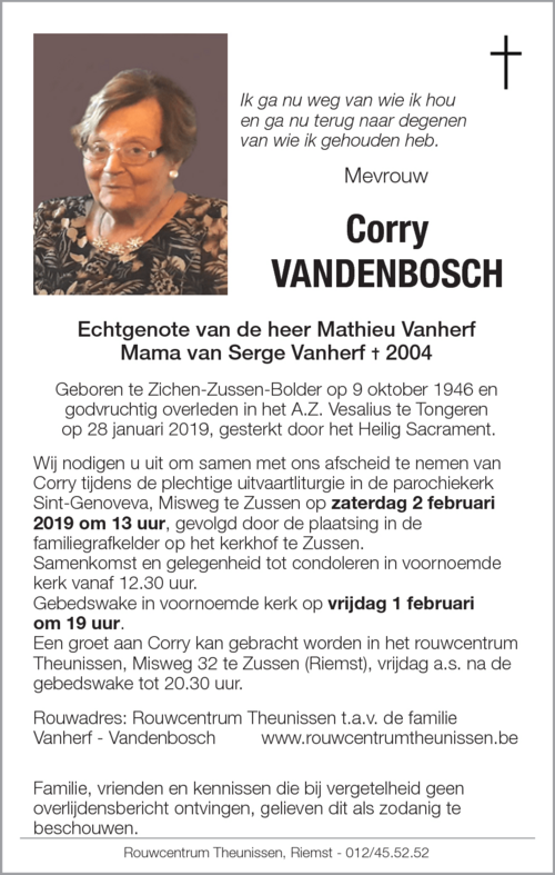 Corry Vandenbosch