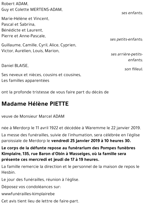 Hélène PIETTE