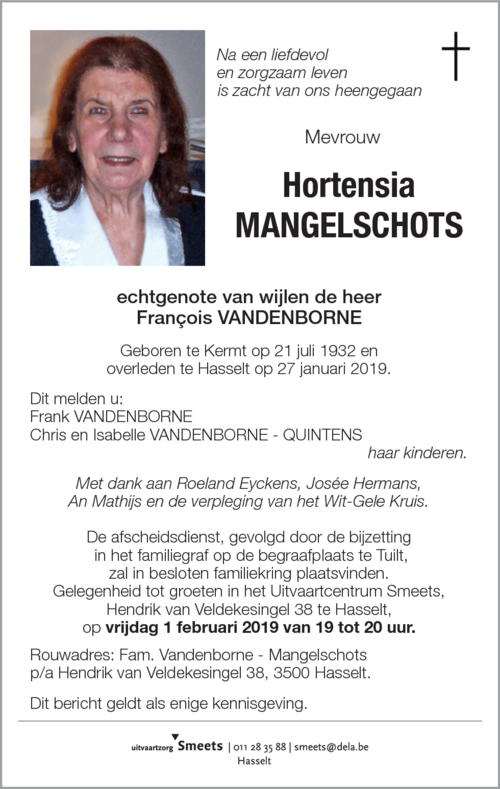 Hortensia Mangelschots