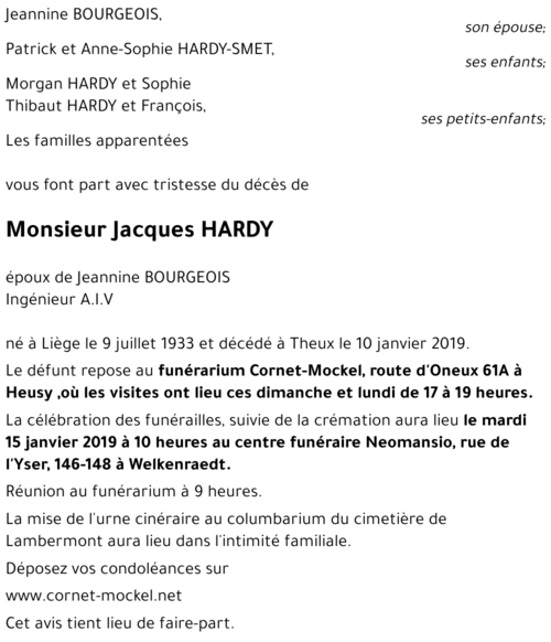 Jacques HARDY