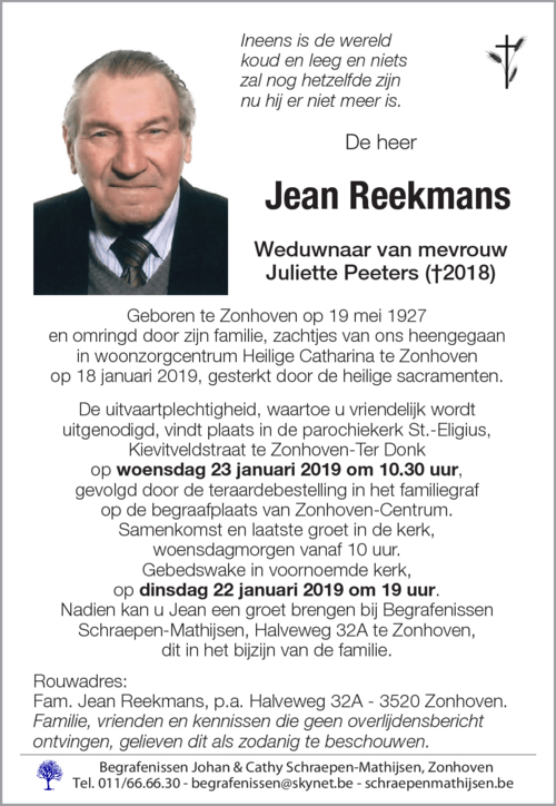 Jean Reekmans