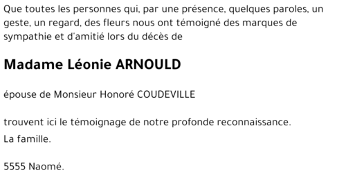 Léonie ARNOULD