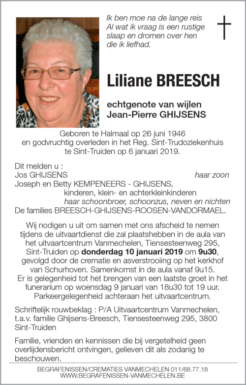 Liliane Breesch