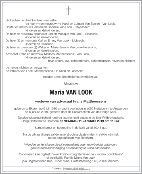 Maria Van Look