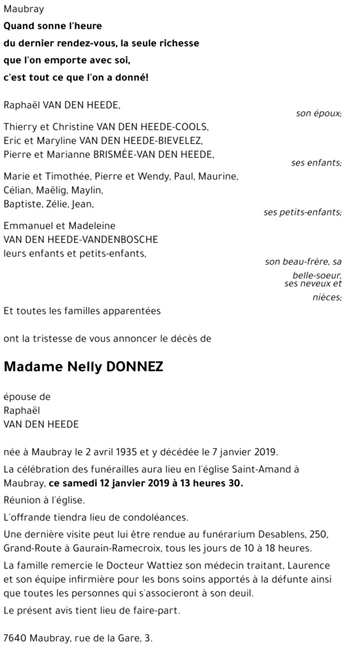 Nelly DONNEZ