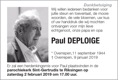 Paul Deploige