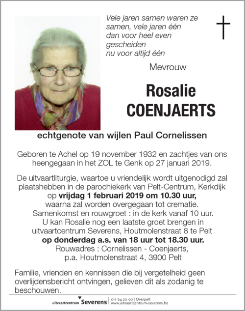 Rosalie Coenjaerts