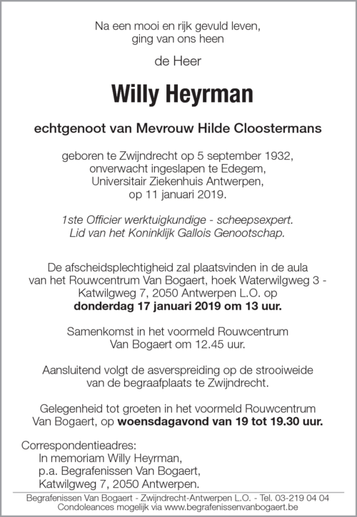 Willy Heyrman