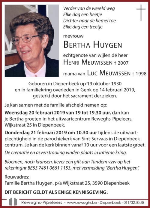 Bertha Huygen