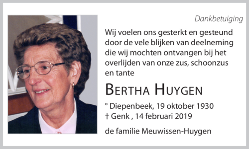 Bertha Huygen