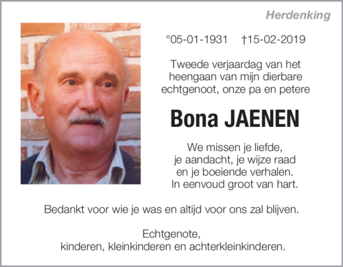 Bona Jaenen
