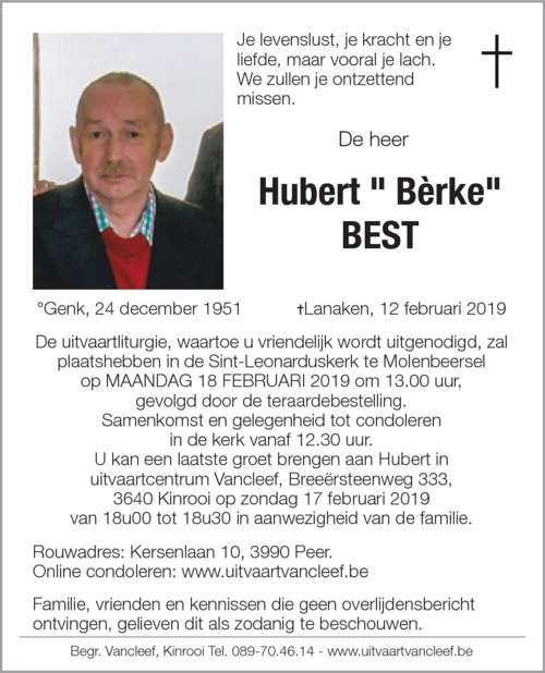 Hubert Best
