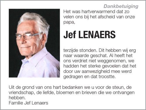 Jef Lenaers