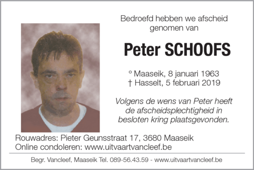 Peter Schoofs