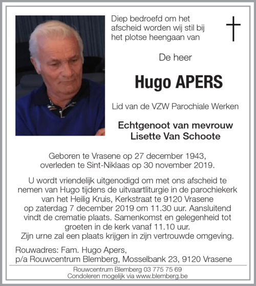 Hugo Apers