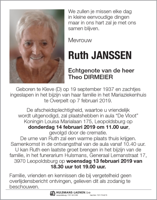 Ruth Janssen