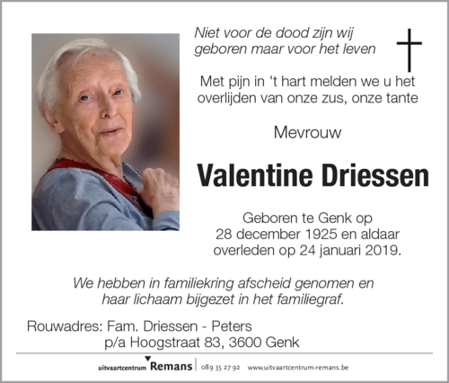 Valentine Driessen
