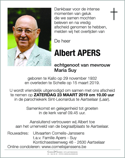 Albert Apers