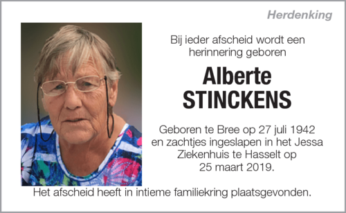Alberte Stinckens