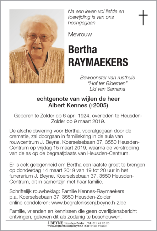 Bertha Raymaekers