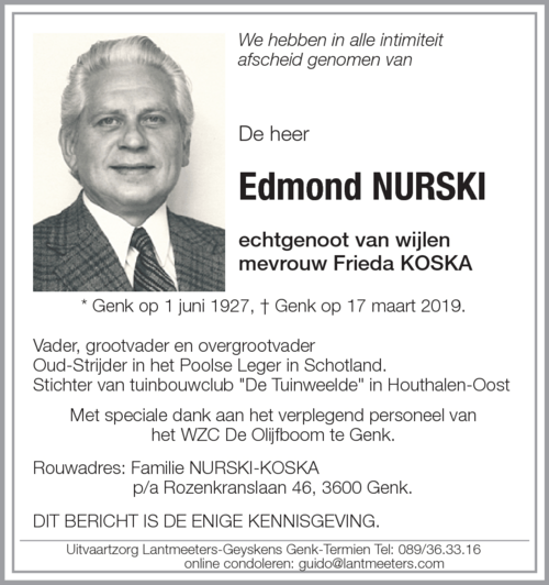Edmond NURSKI