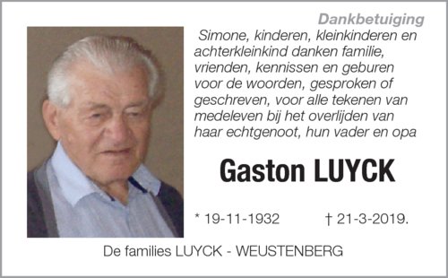 Gaston Luyck