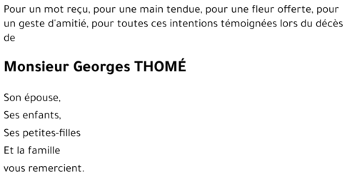 Georges THOMÉ