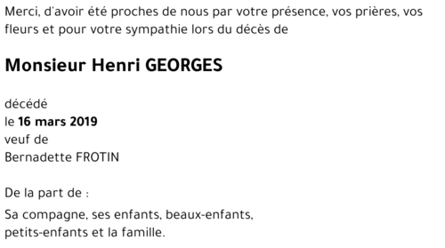 Henri GEORGES