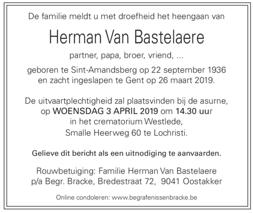 Herman Van Bastelaere