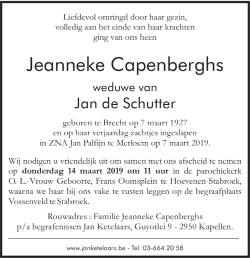 Jeanneke Capenberghs