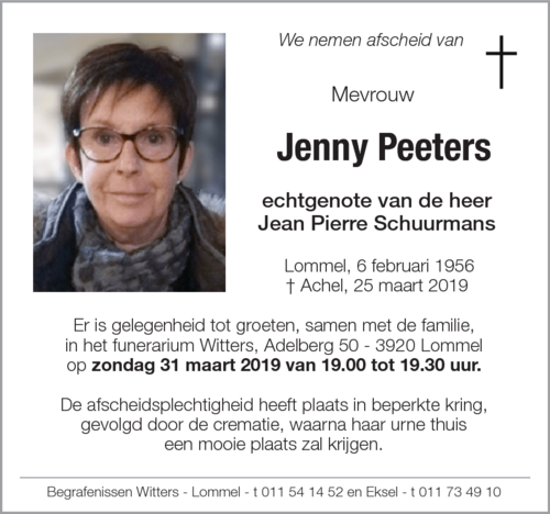 Jenny Peeters