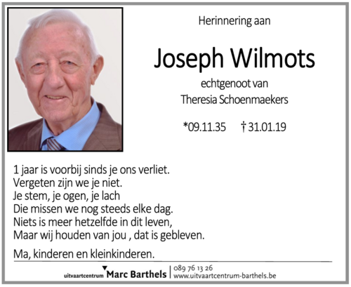 Joseph Wilmots