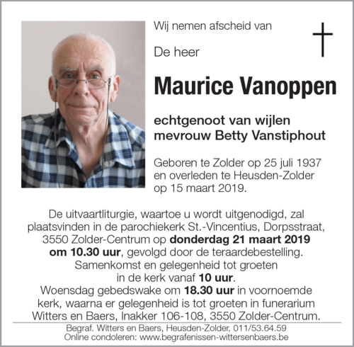 Maurice Vanoppen
