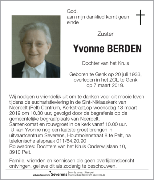 Yvonne Berden