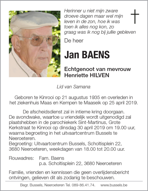 Jan BAENS