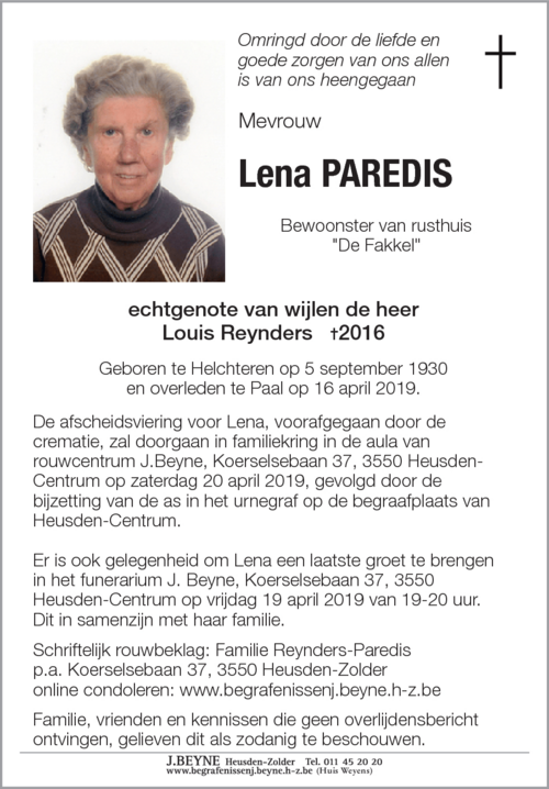 Lena Paredis
