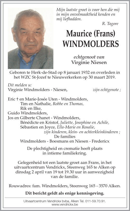 Maurice Windmolders