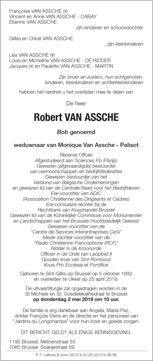Robert Van Assche