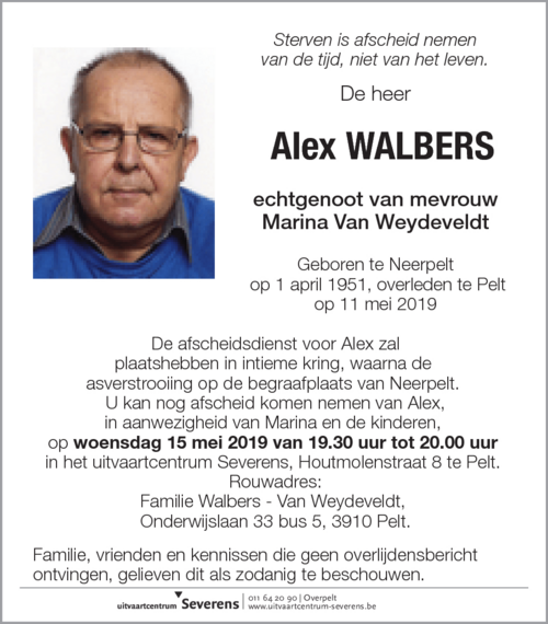 Alex Walbers