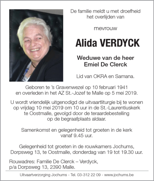 Alida Verdyck