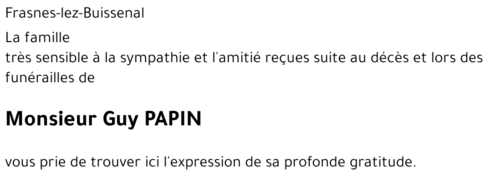 Guy PAPIN