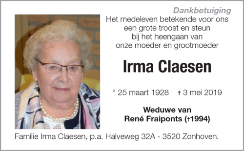 Irma Claesen