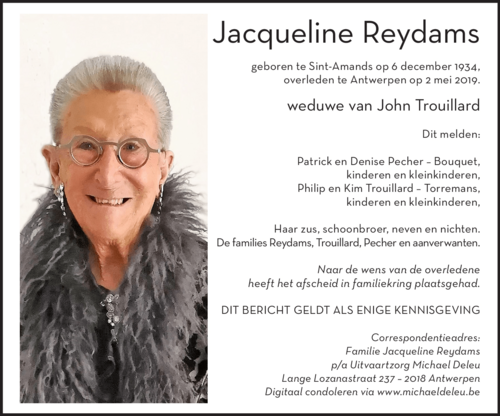 Jacqueline Reydams