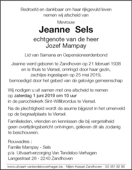 Jeanne Sels