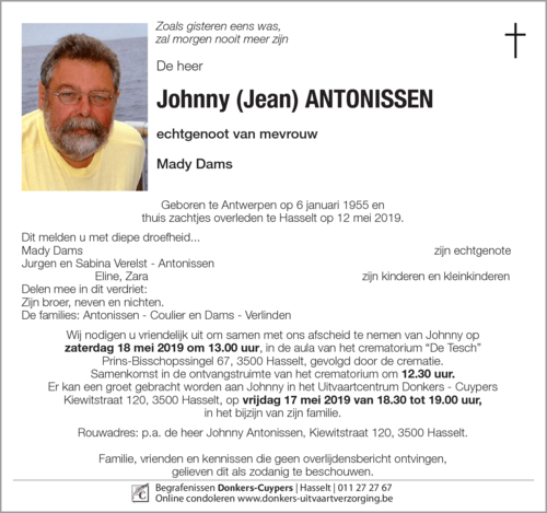 Johnny (Jean) Antonissen