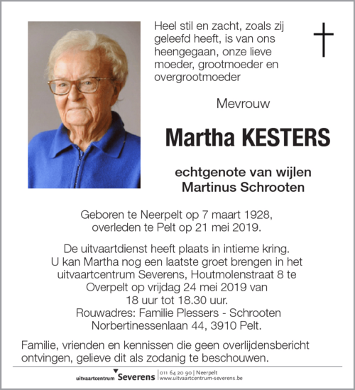 Martha Kesters