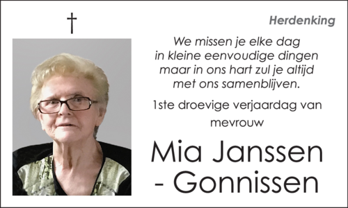 Mia Janssen-Gonnissen