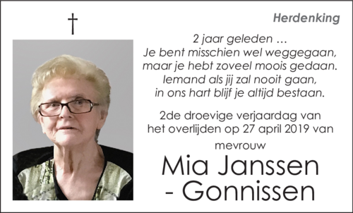 Mia Janssen-Gonnissen